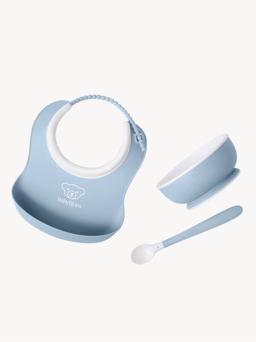 Baby bjorn three piece feeding set (4mo+)